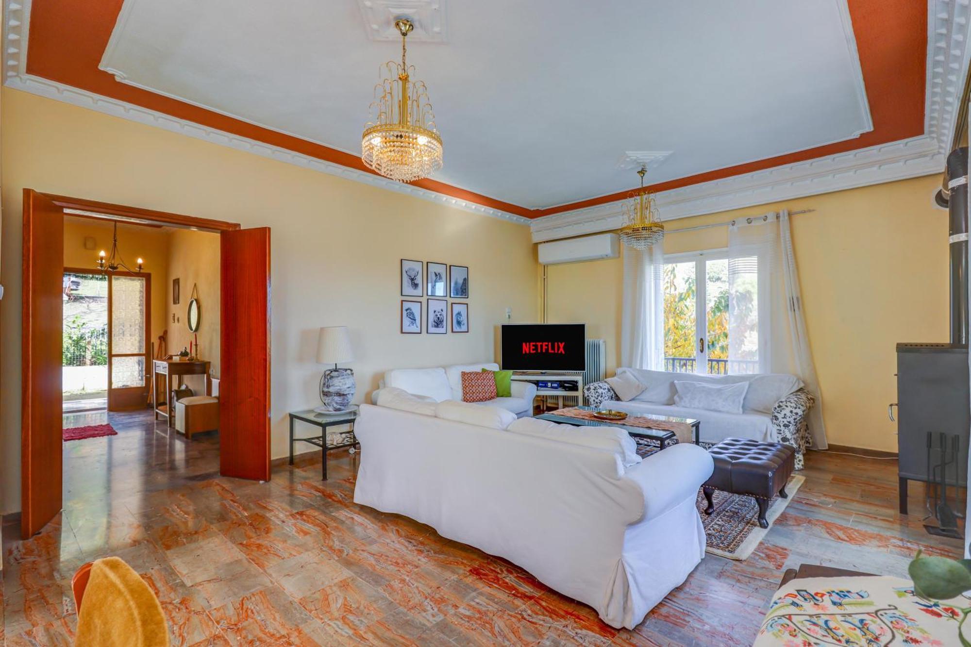 Country Home Genesi 20 Min From Trikala ภายนอก รูปภาพ