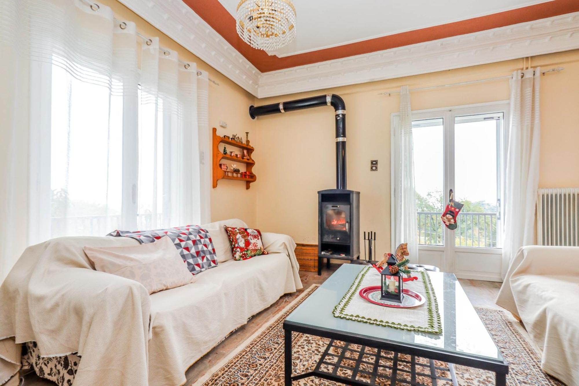 Country Home Genesi 20 Min From Trikala ภายนอก รูปภาพ