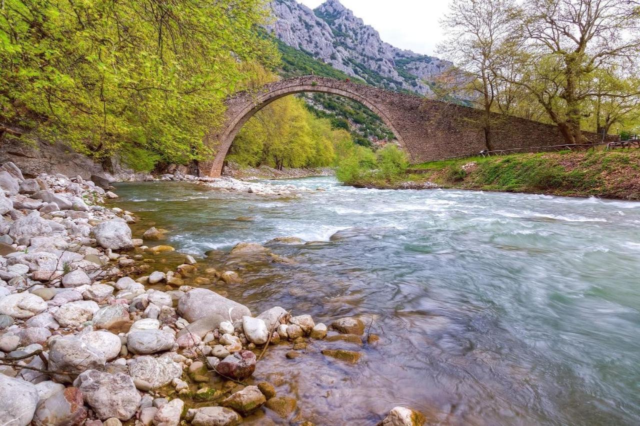 Country Home Genesi 20 Min From Trikala ภายนอก รูปภาพ